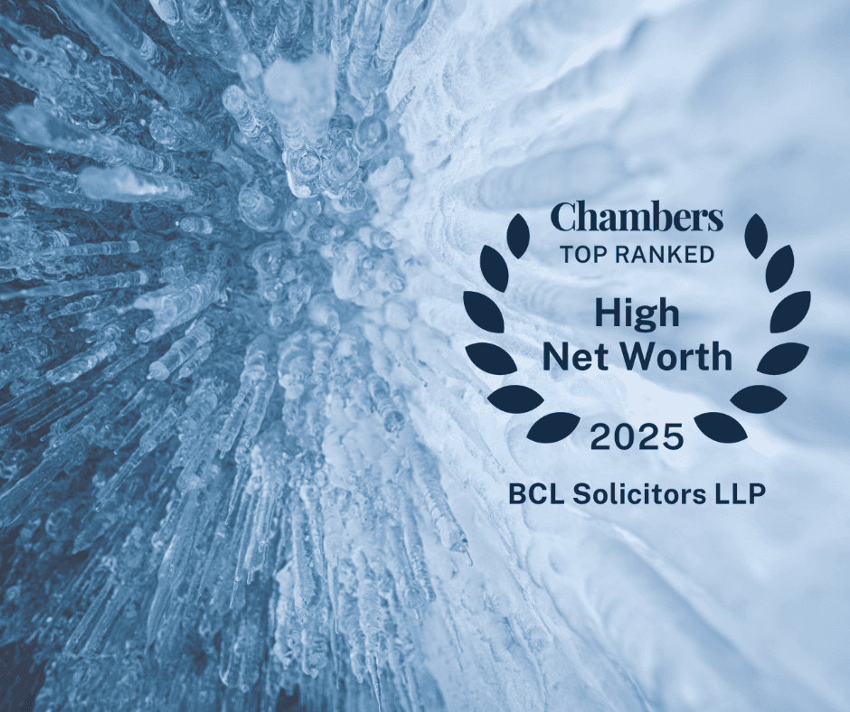 Photo of BCL Solicitors LLP Celebrates Top Rankings in Chambers High Net Worth 2025 Guide